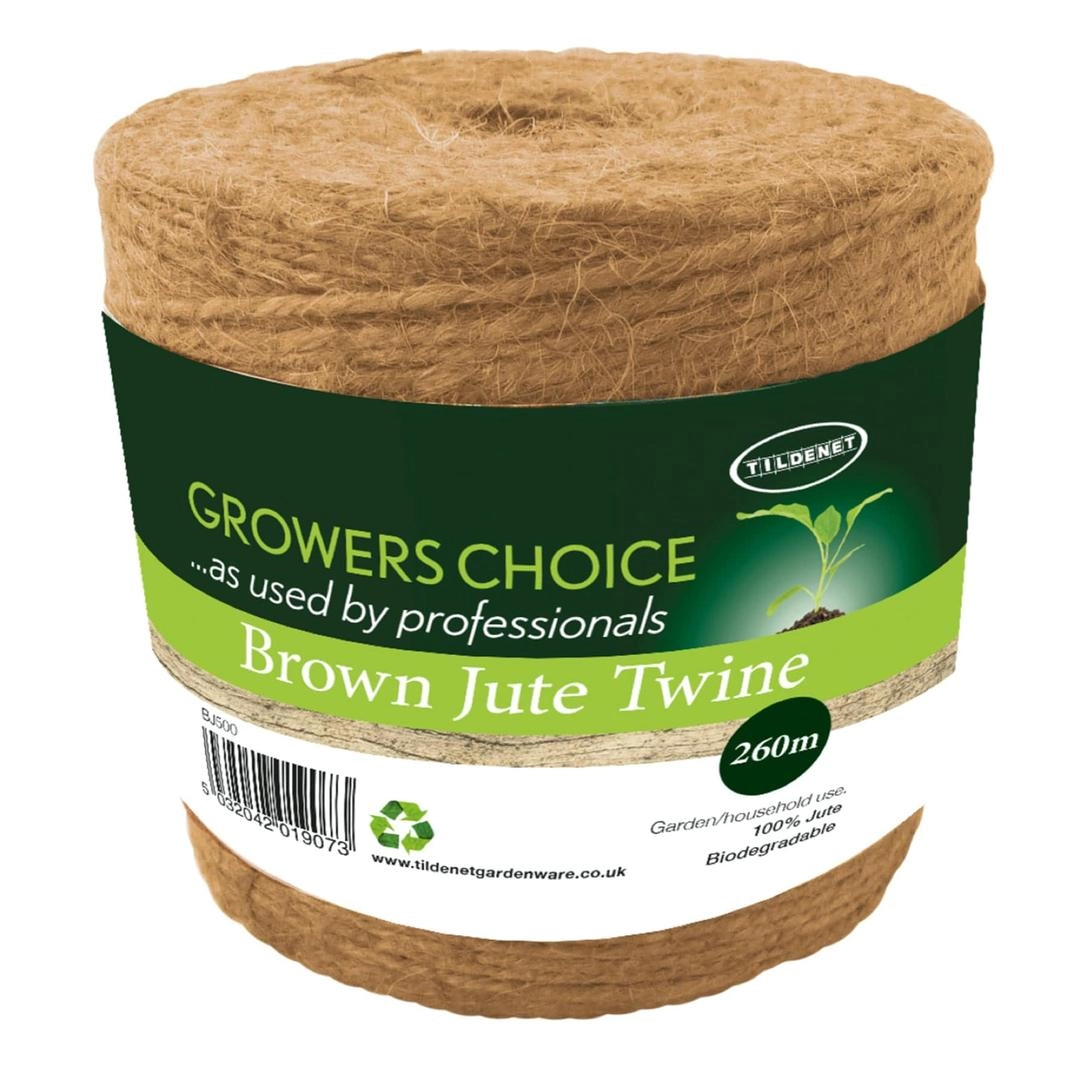 Tildenet Growers Choice Biodegradable Jute Twine Spool (260 m)