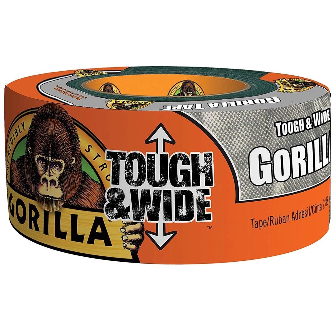 Gorilla Tough & Wide Tape (2.88 inch x 30 yard, Silver)