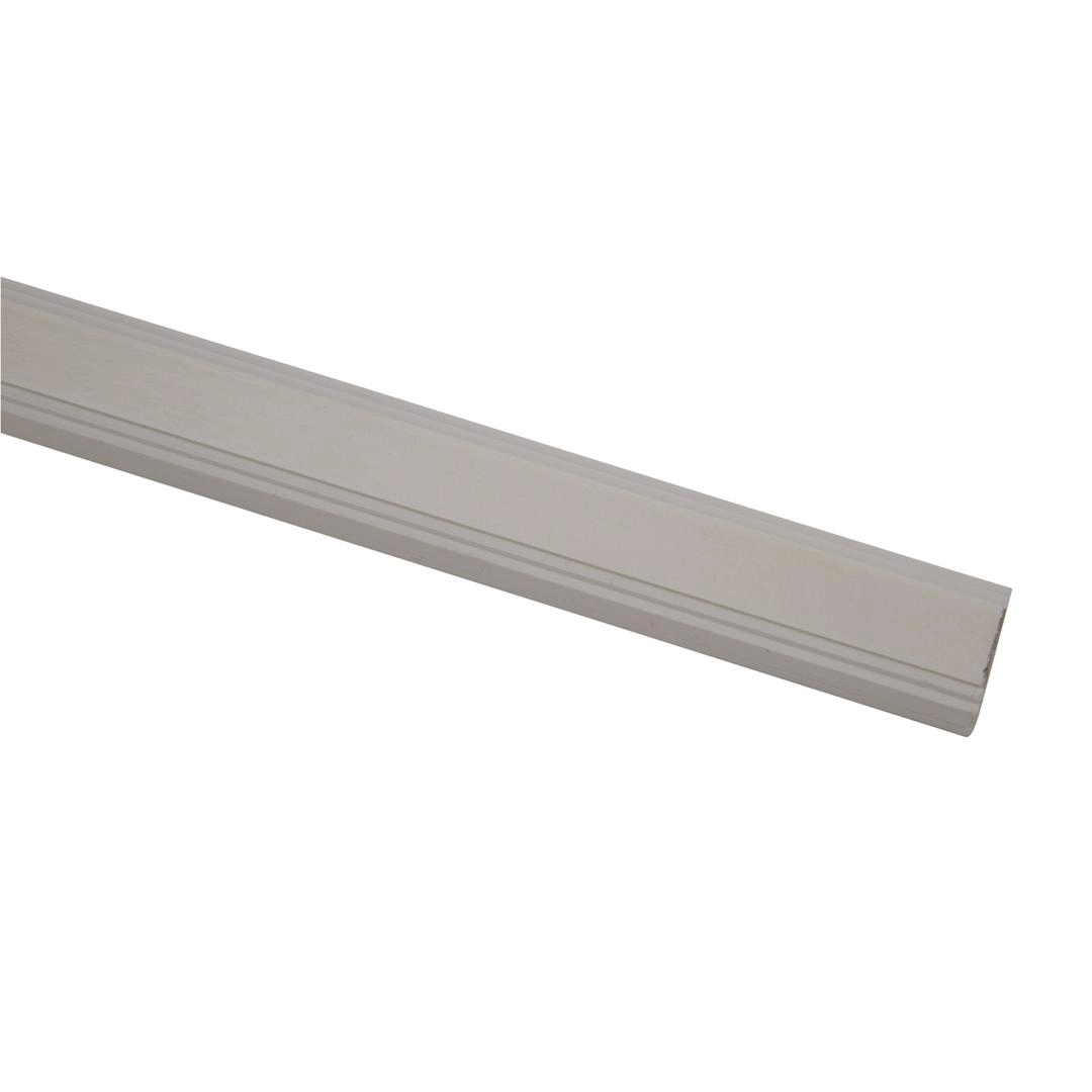 Mkats Self-Adhesive PVC Trunking (25 mm x 2 m, White)