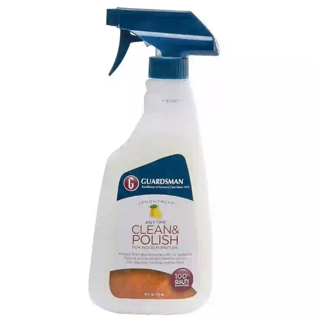Guardsman Anytime Clean & Polish Furniture Polish (473 ml, Lemon)
