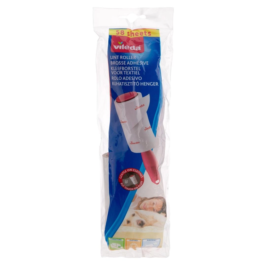 Vileda Sticky Glued Lint Roller (5 cm)