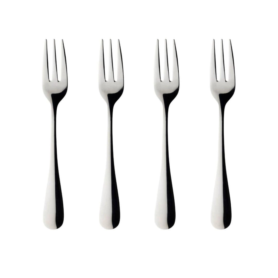 TaylorÃ¢ÂÂs Eye Witness Stainless Steel Cake Forks (4 pcs)
