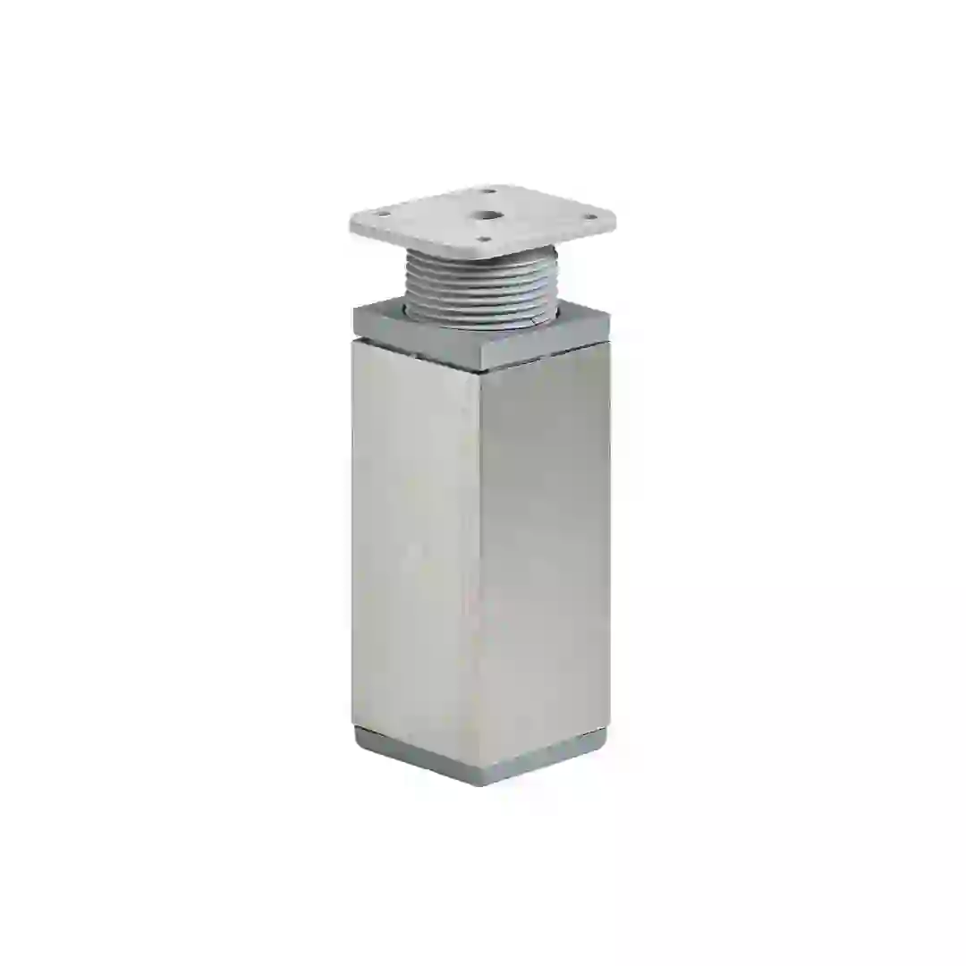 Hettich Steel Furniture Leg (10-11.5 x 4 x 4 cm)
