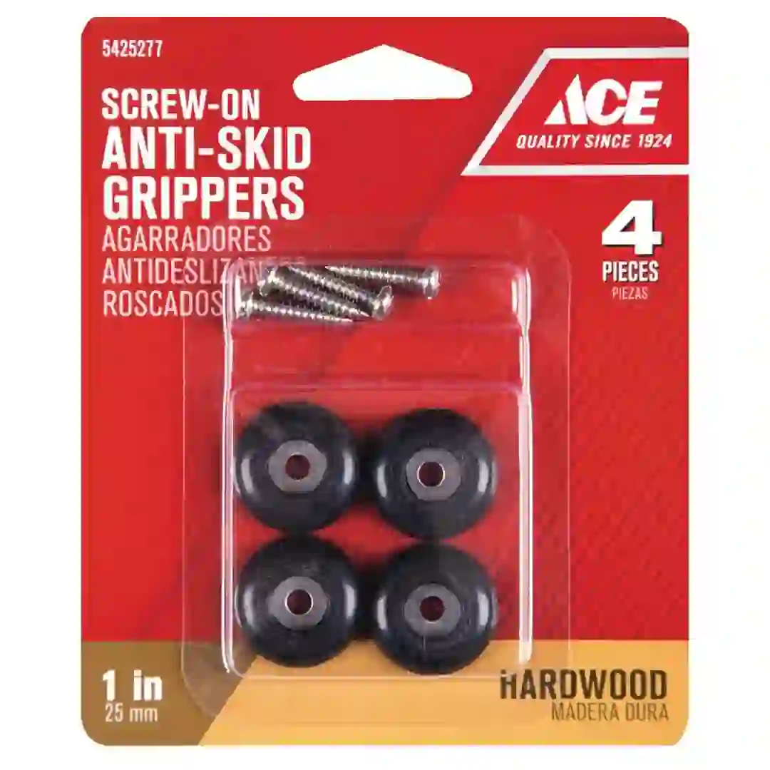 Ace Screw-On Anti-Skid Grippers Pack (2.54 cm, 4 Pc.)