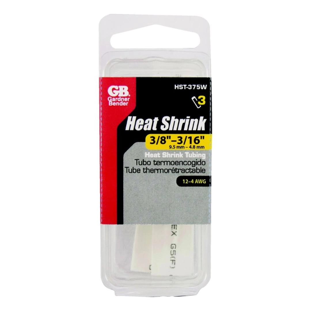Gardner Bender Heat Shrink Tubing Set (3 Pc.)
