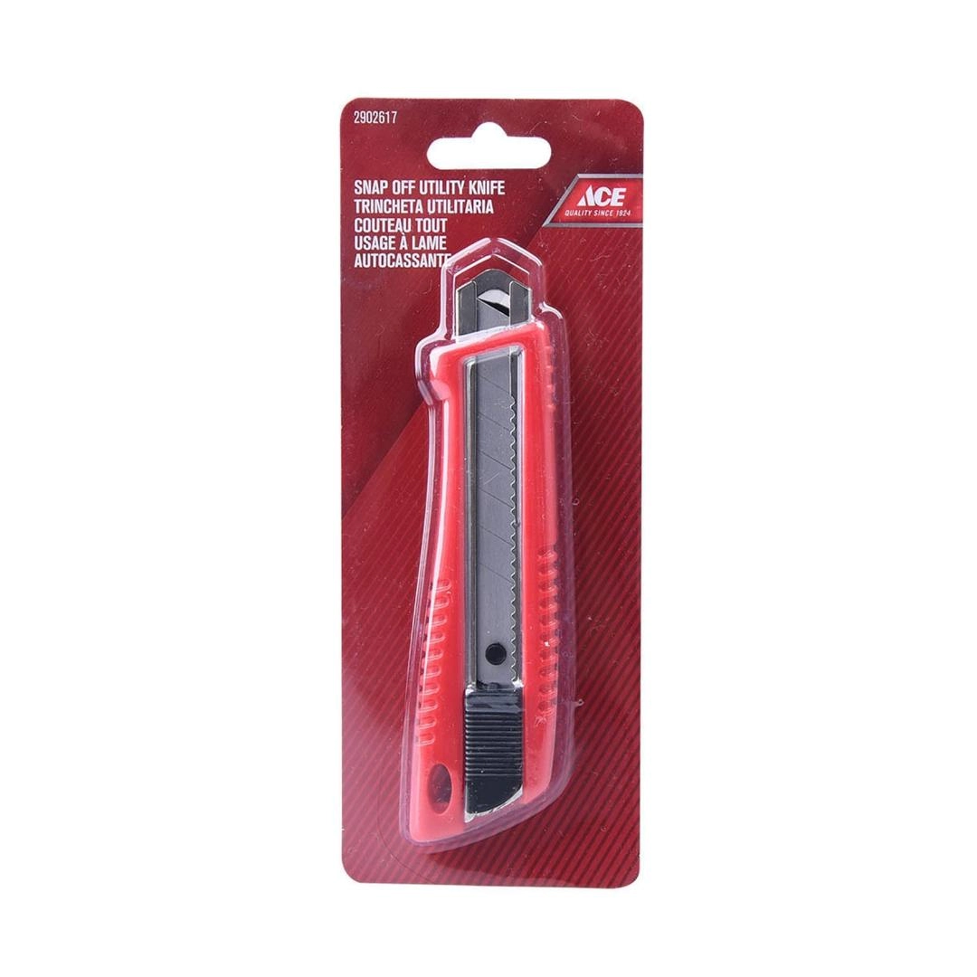 Ace Carbon Steel Snap-Off Utility Knife (18 mm)