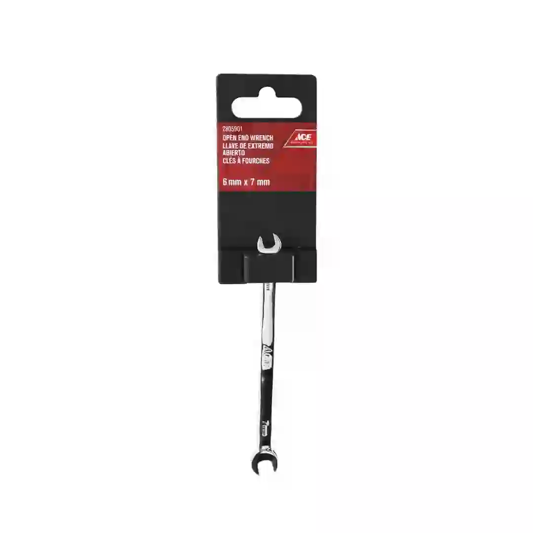Ace Steel Double Open-End Wrench (6 x 7 mm)