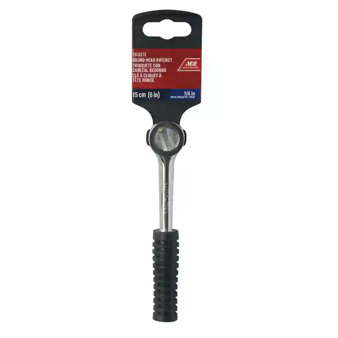 Ace Steel Standard Round Head Ratchet (13.8 x 2.9 x 2.5 cm)