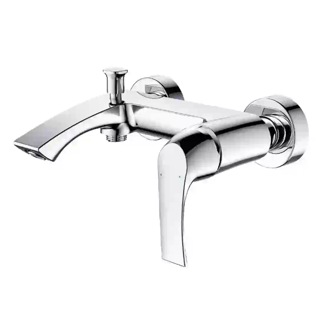 Bold Rosso Bath Mixer Tap (22 x 19 x 17 cm, Chrome)