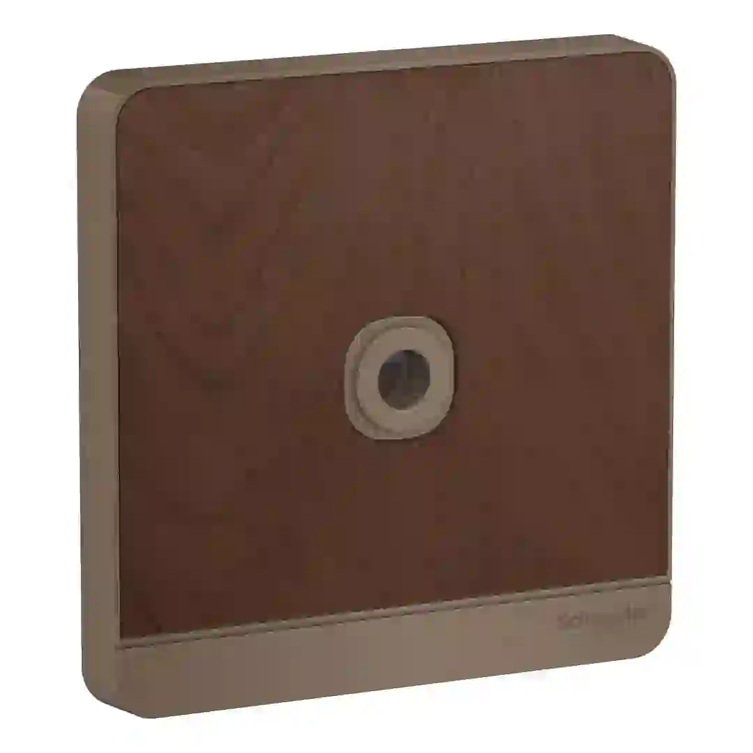 Schneider Electric AvatarOn Dark Wood Fused Connection, E8331TB_WD (25 A, 250 V)
