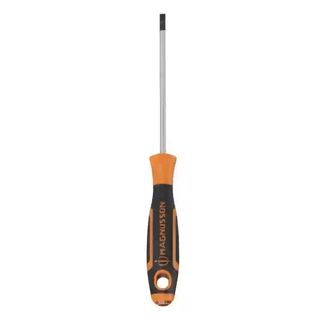 Magnusson Polypropylene Handle Magnetic Screwdriver Slot W/Blade, SC03 (10 cm)