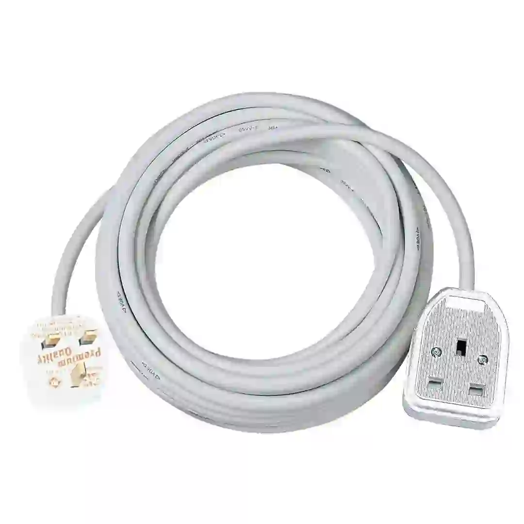 Brennenstuhl Extension Cable W/Rubberized Socket 13A BS (5 m)