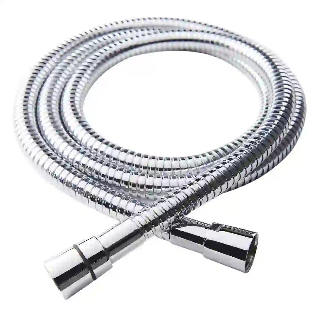 GoodHome Brass & PVC Shower Hose (1750 x 16 mm)