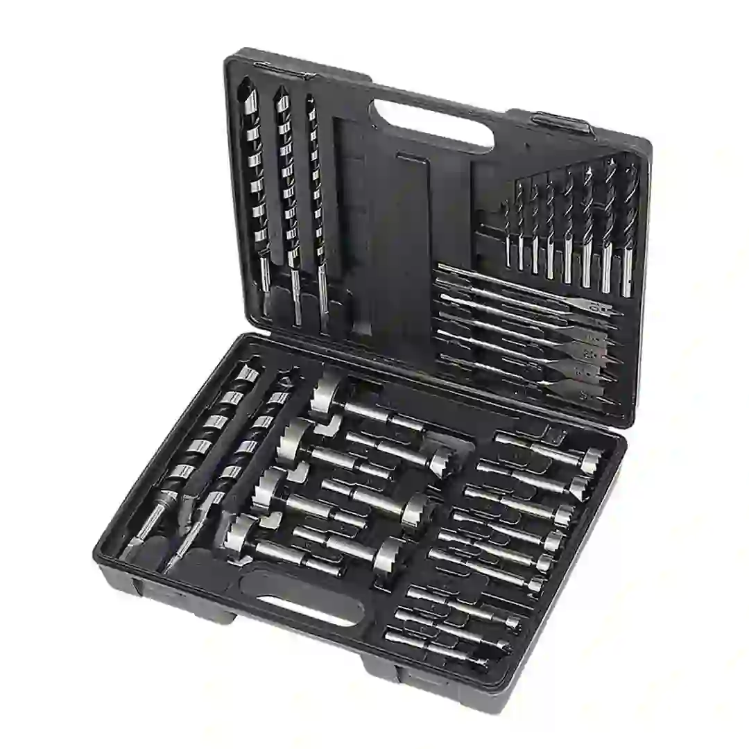 Universal Mixed Wood Drill Bit Set (35 Pc.)