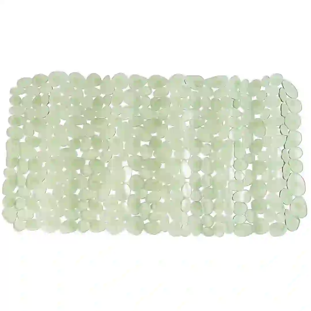 InterDesign Pebble Bath Mat (76 x 43 cm, Green)