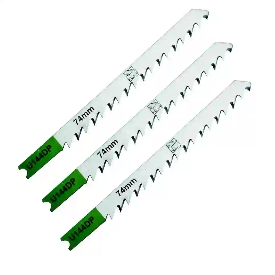 Universal Steel U-Shank Jigsaw Blade Pack (5-50 mm, 3 Pc.)