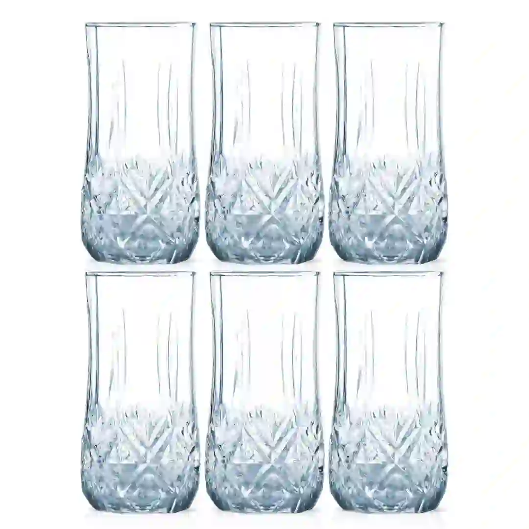 Luminarc Brighton Highball Drinking Glass Set (310 ml, 6 Pc.)