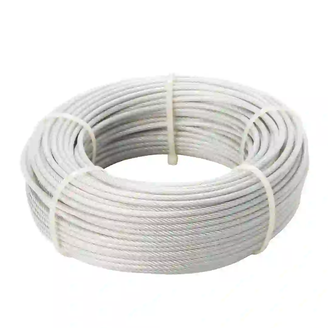 Diall Steel & PVC Cable (3.5 mm x 50 m)