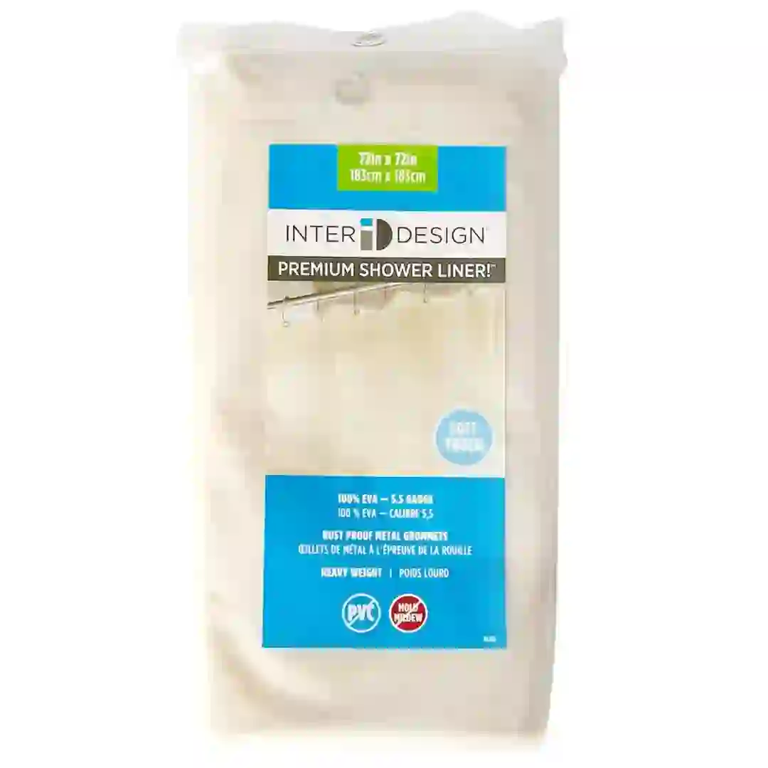 Interdesign Eva Liner Sand Shower Curtain (28 x 17 x 8 cm)