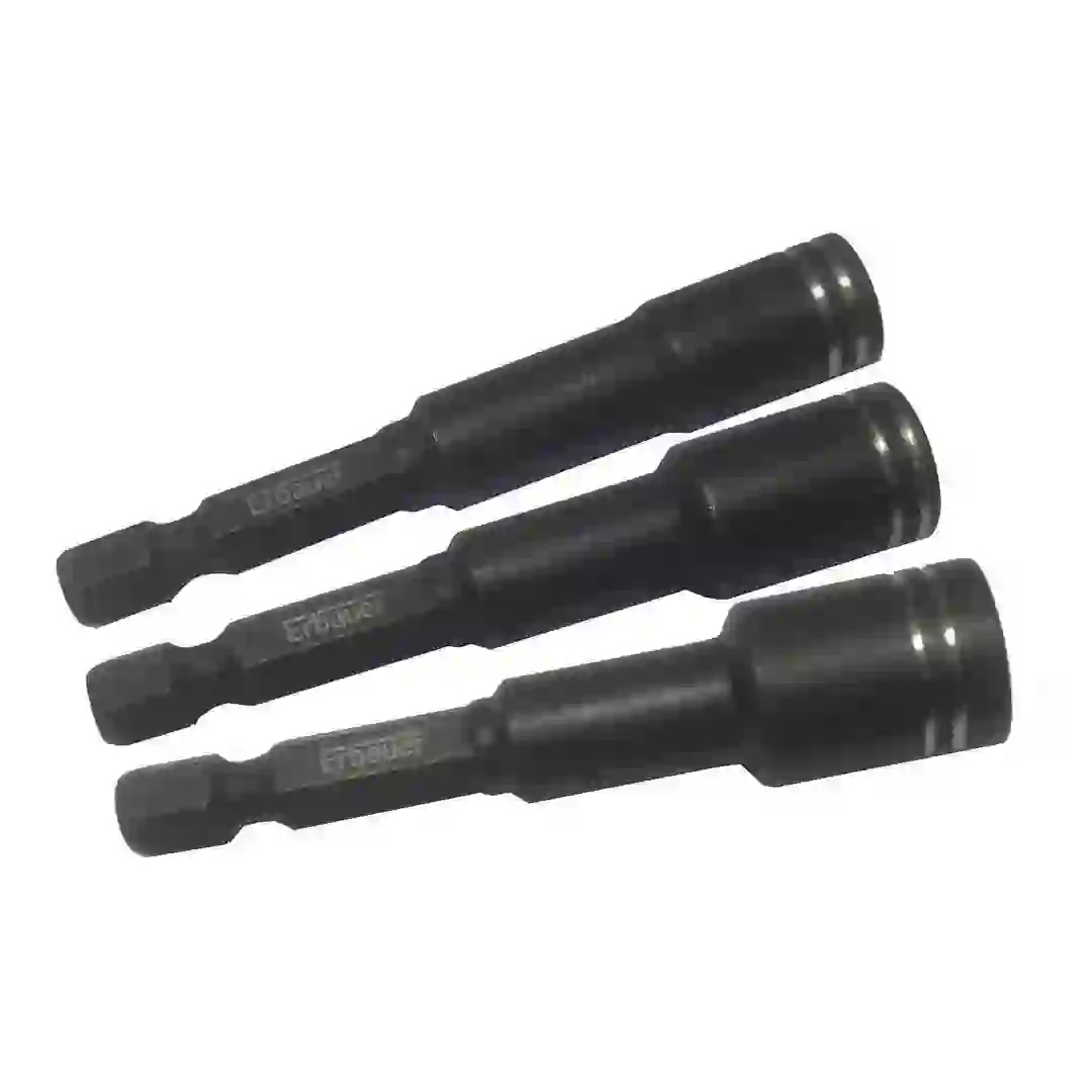 Erbauer Chrome Vanadium Steel Impact Hex Nut Driver Set (3 Pc.)