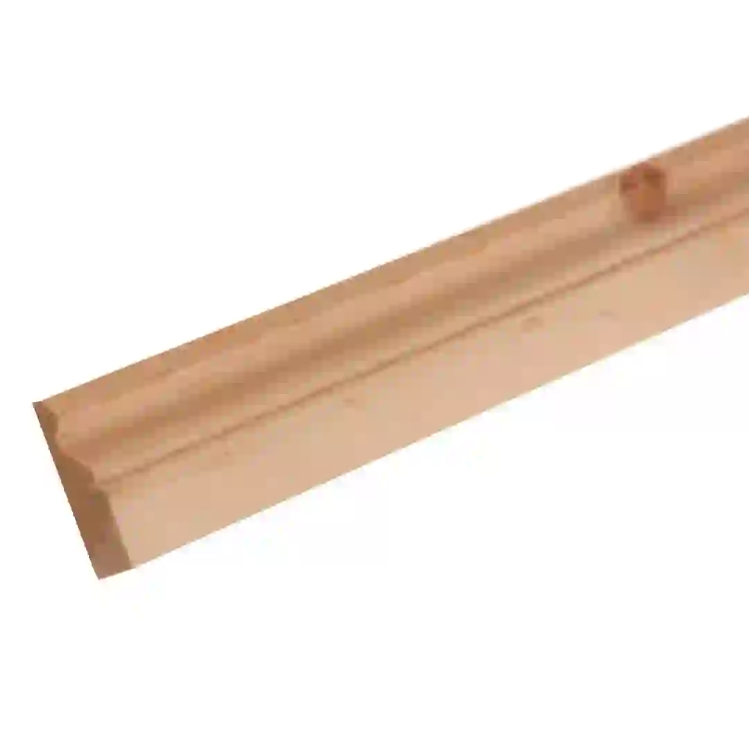 GoodHome Planed Natural Pine Ogee Softwood Architrave (15 x 58 mm x 2.1 m)