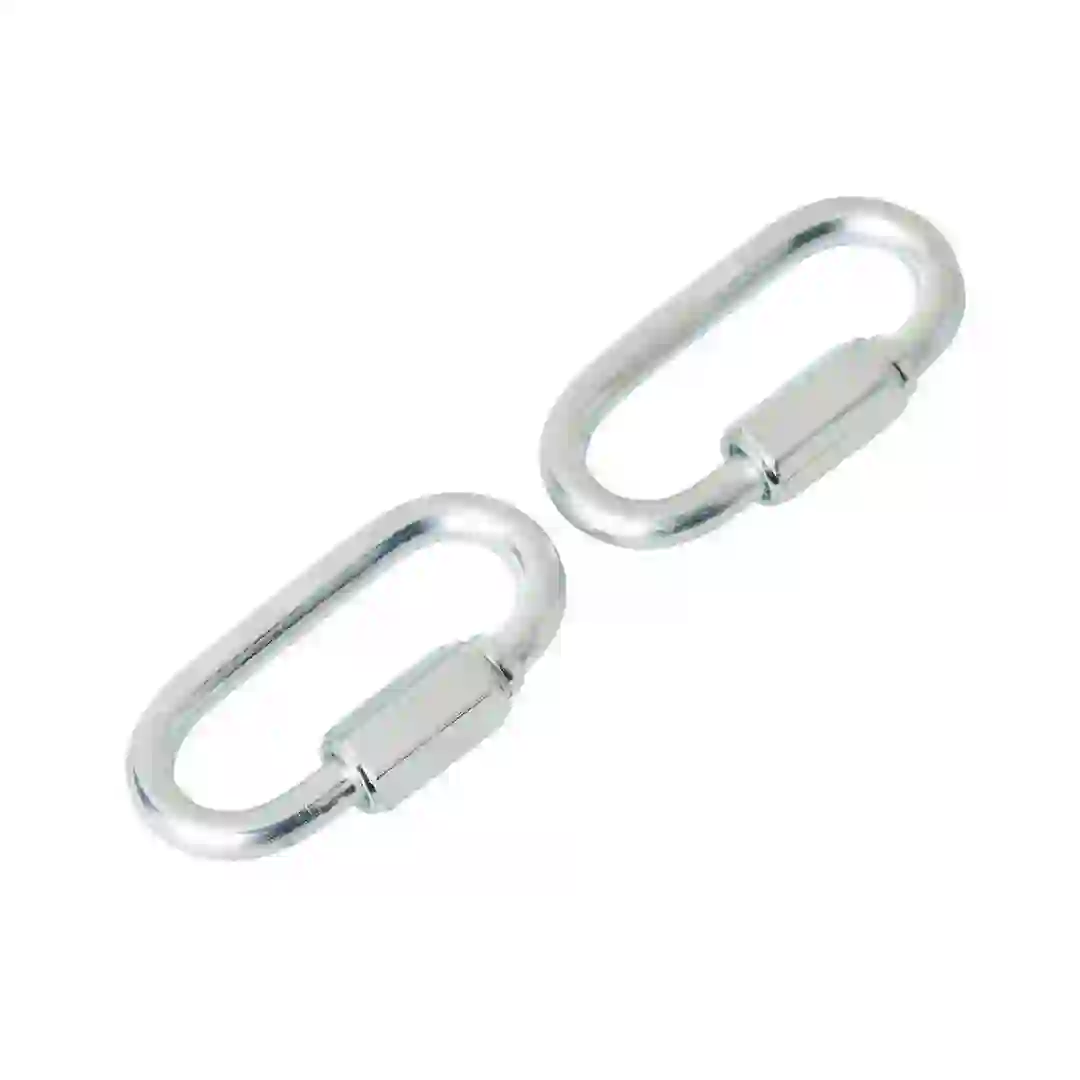 Diall Zinc-Plated Steel Quick Link Pack (5 mm, 2 Pc.)