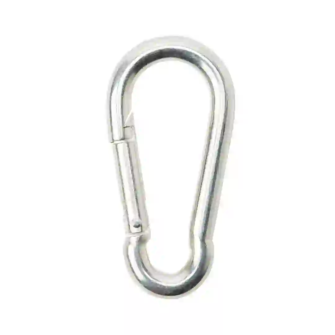 Diall Zinc-Plated Steel Spring Snap Hook (5 x 50 mm)