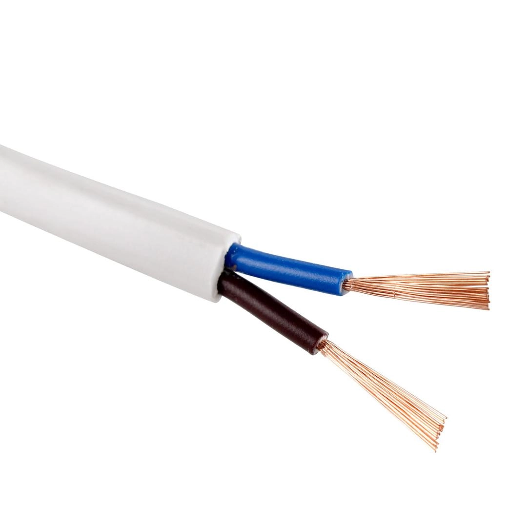 Oshtraco 2-Core Flexible Copper Cable Roll (0.75 mm x 1 m, Sold Per Meter)