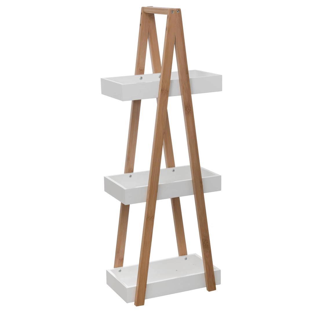 5Five Natureo Bamboo MDF 3-Tier Caddy (30 x 18 x 82 cm)