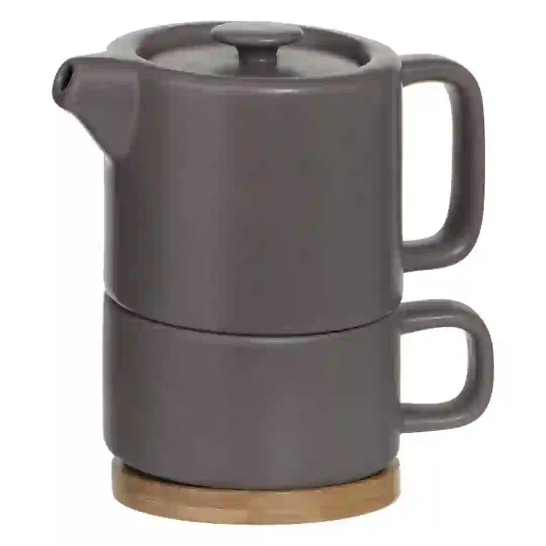 SG Earthenware Teapot Set (800 ml)