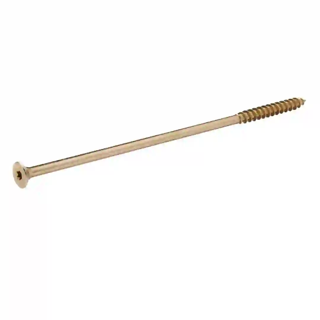 Diall Zinc-Plated Steel Wood Pan Screw (10 x 260 mm)