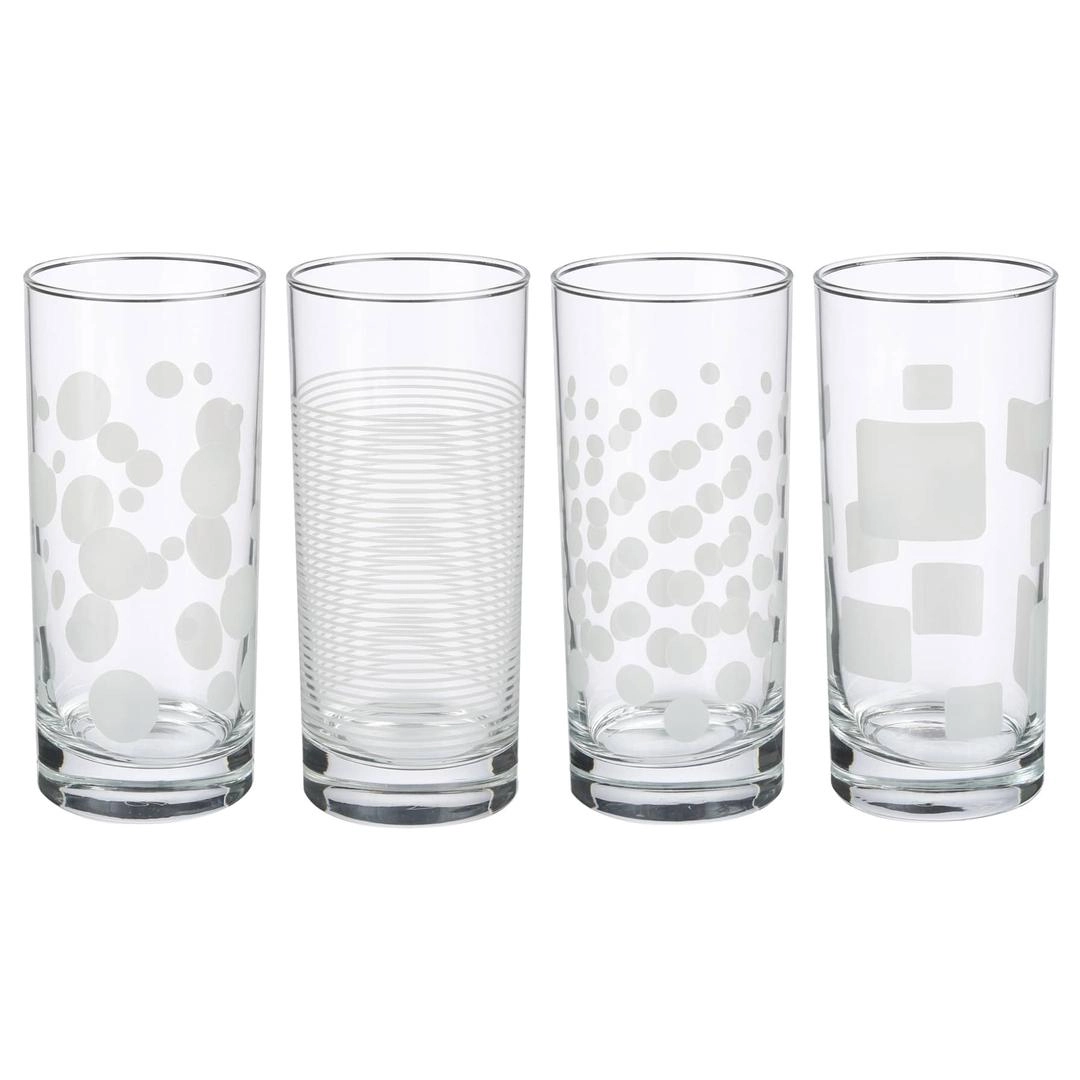 SG Glass Tumbler Set (480 ml, 4 Pc.)