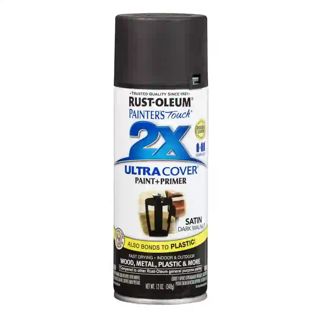 Rust-Oleum Painter's Touch 2X Ultra Cover Spray Paint (340 g, Dark Walnut)