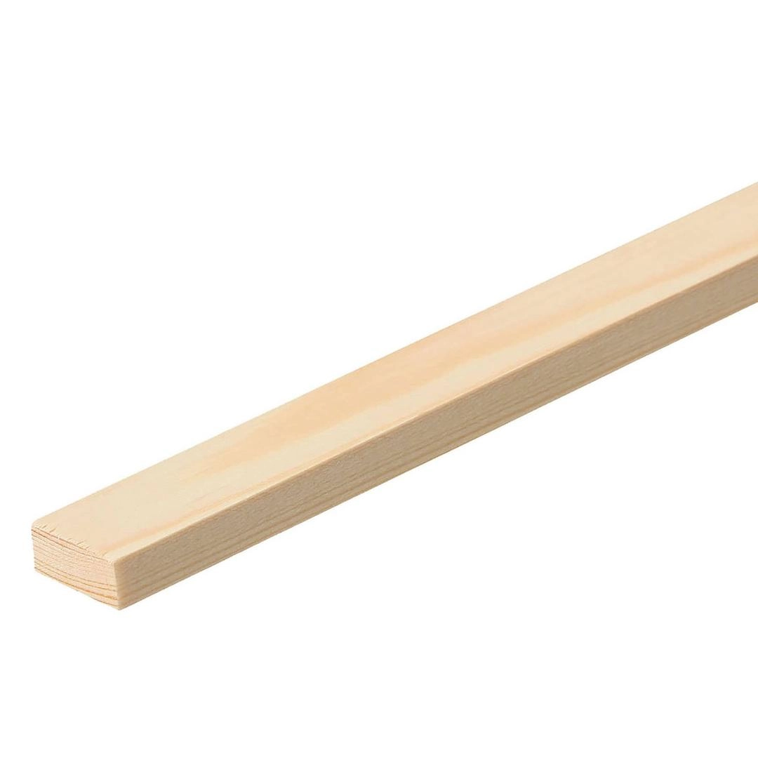 Smooth Square Edge Pine Stripwood (10.5 x 25 x 2400 mm)