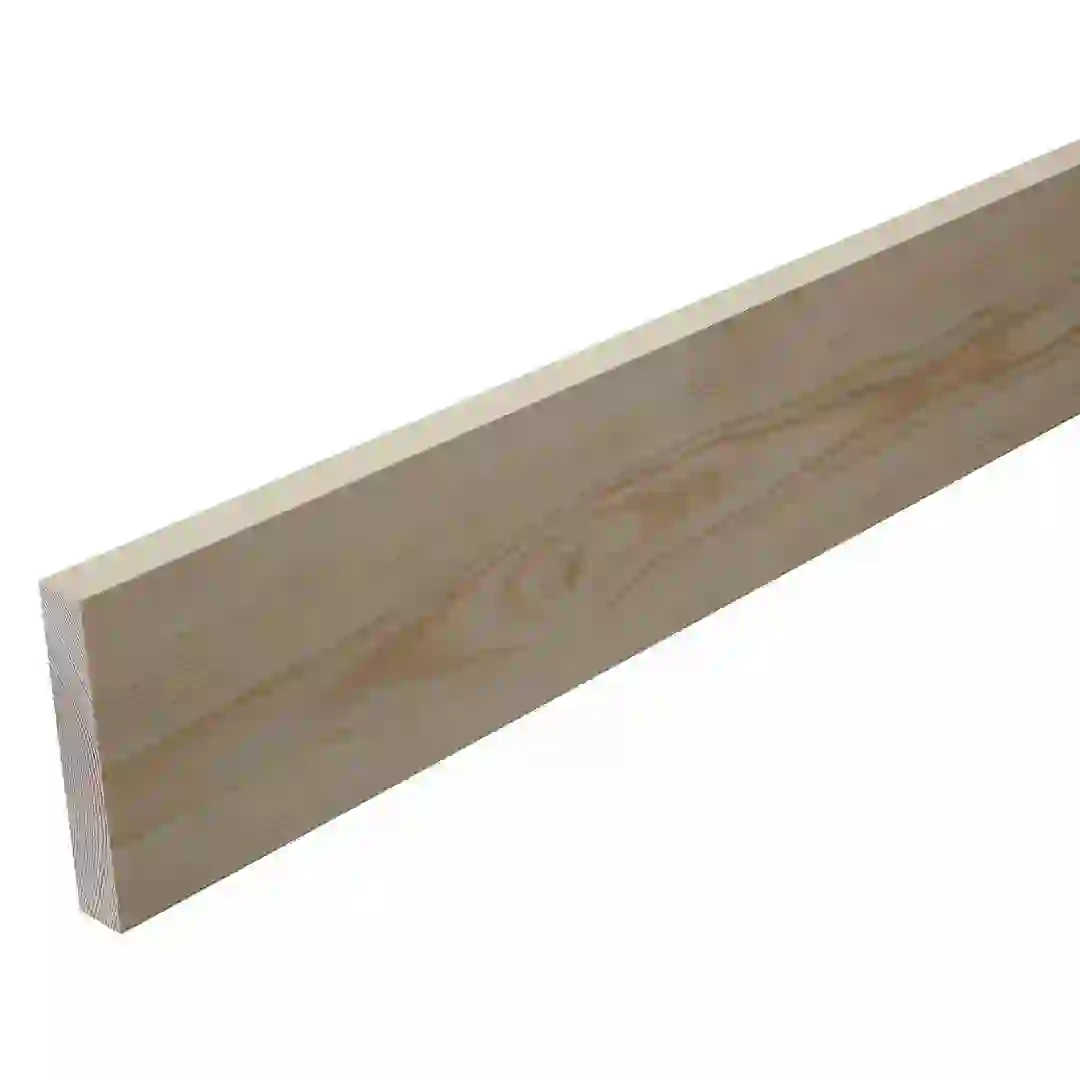 Cheshire Mouldings Smooth Square Edge Pine Stripwood (15 x 92 x 900 mm)
