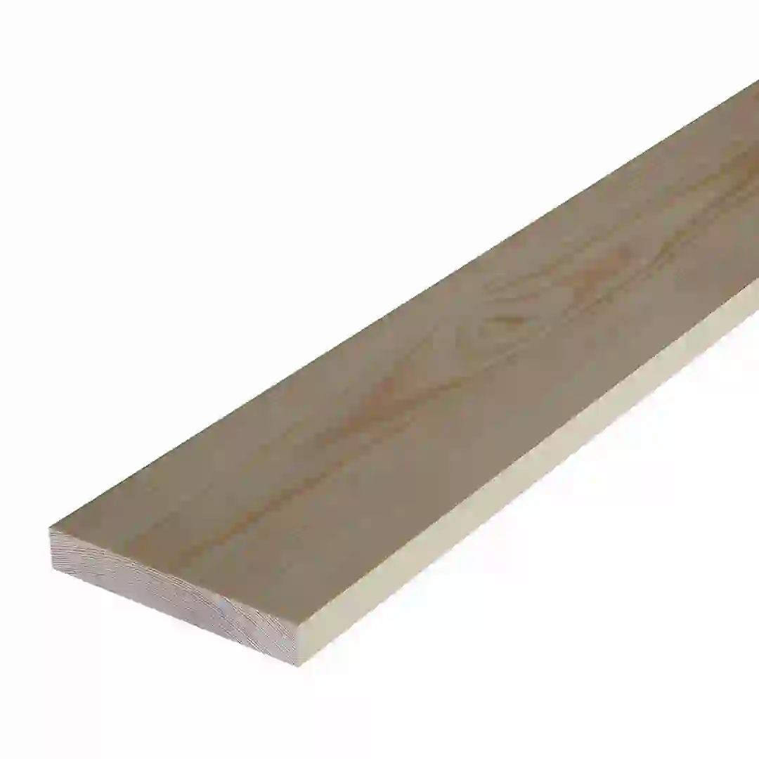 Cheshire Mouldings Smooth Square Edge Pine Stripwood (21 x 92 x 900 mm)