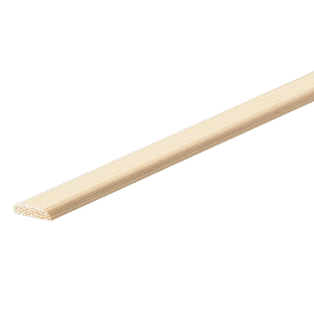 Pine Flat D-Shape Moulding (8 x 34 x 2400 mm)