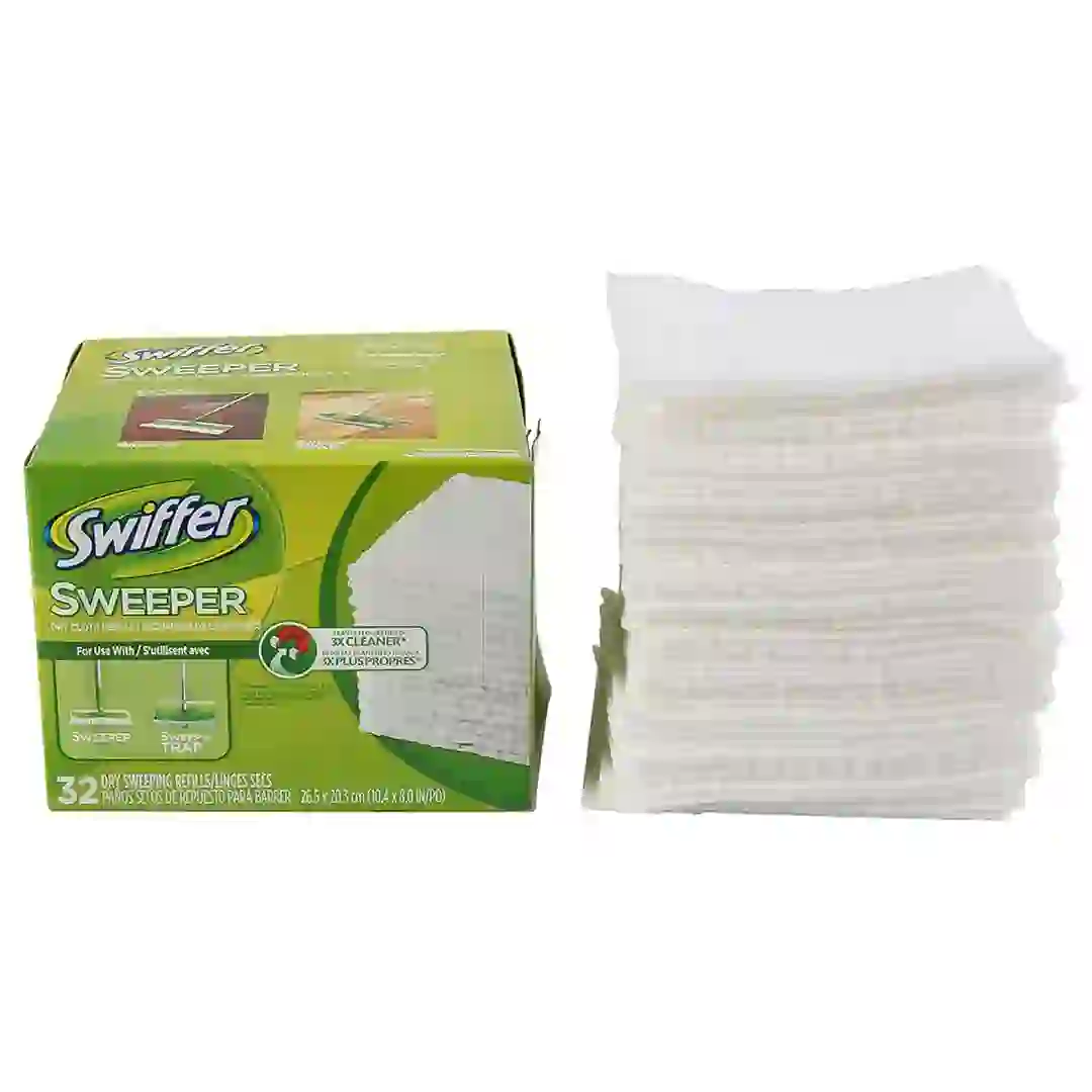 Swiffer Sweeper Dry Sweeping Cloth Refill Pack (Pack of 32)