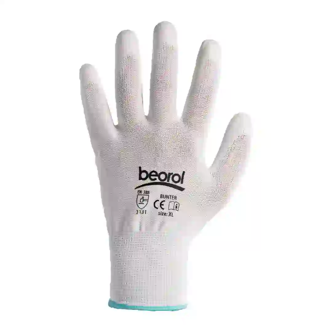 Beorol Bunter Gloves (Small, White)