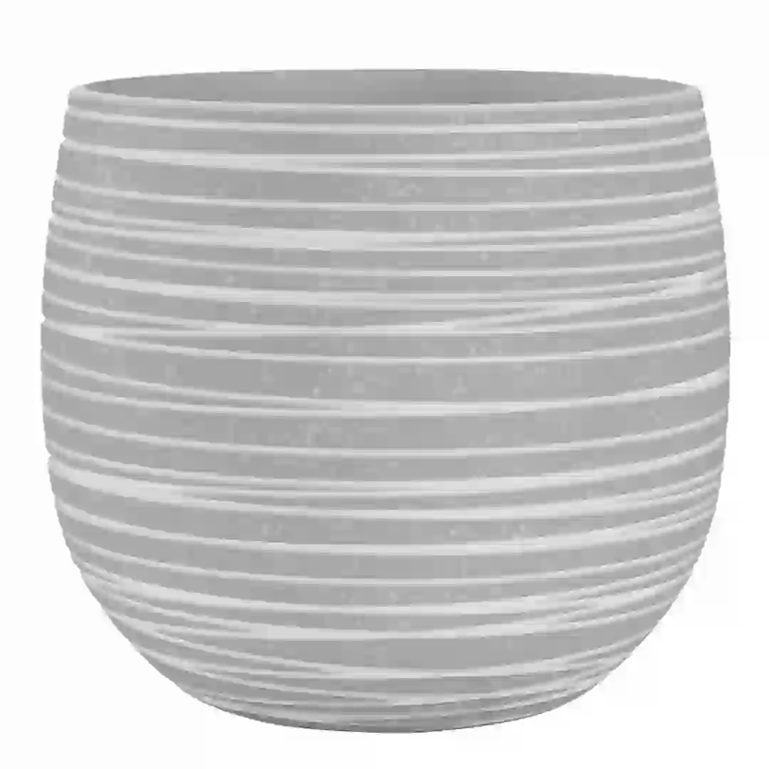 Artevasi Doris Ceramic Pot (25 cm, Gray)