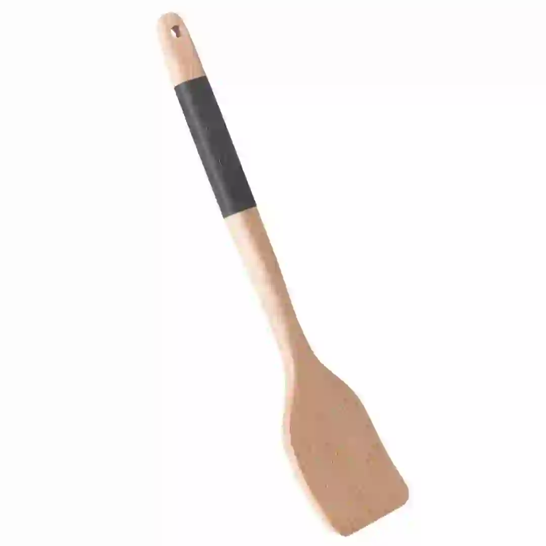 5Five Wood & Silicone Spatula (6.8 x 1.5 x 32 cm)