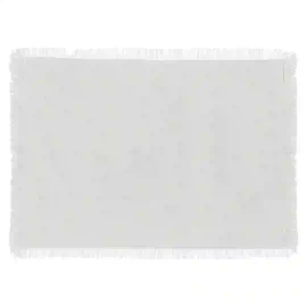 SG Maha Cotton Placemat (45 x 30 x 0.3 cm, White)