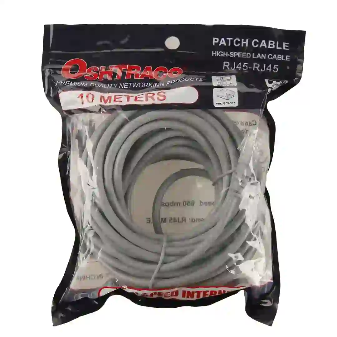Oshtraco High Speed Patch LAN Cable (10 m)