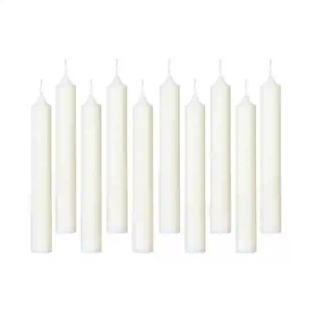 Comptoir de la Bougie Hugo Wax Dinner Candle Set (10 Pc., Ivory)