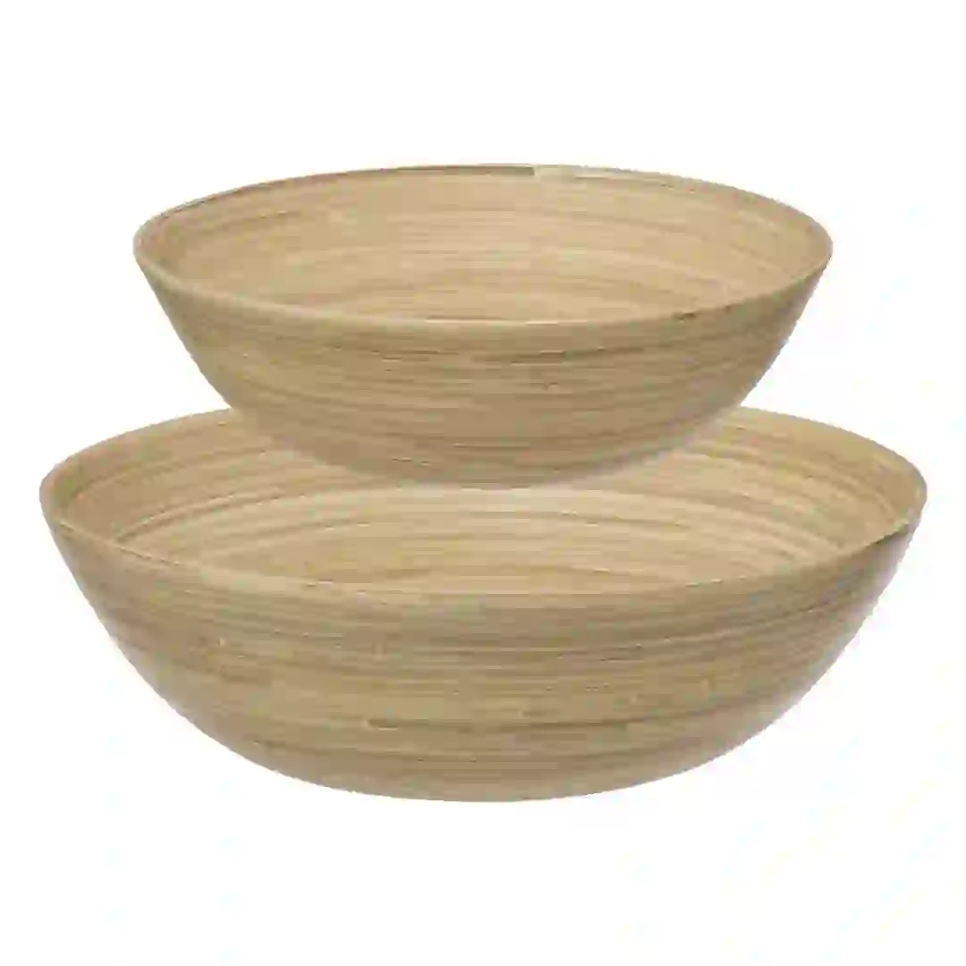 5Five Bamboo Salad Bowl Set (2 Pc.)
