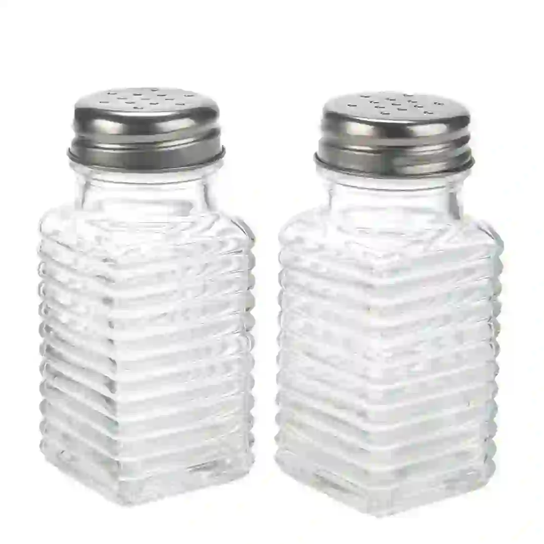 Orchid Glass Salt & Pepper Shaker Set (2 Pc.)