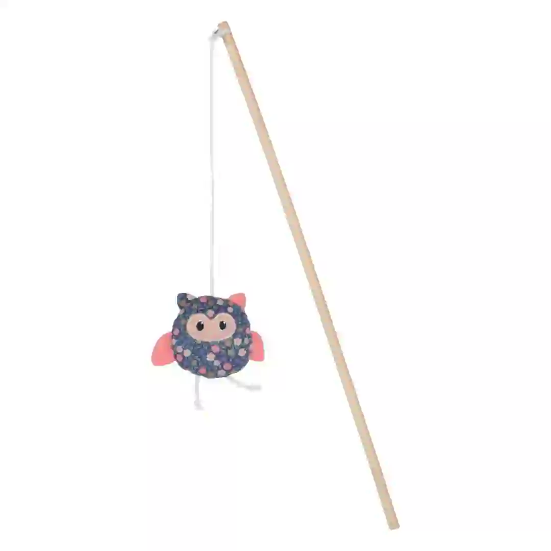 Zolux Ethicat Owl Wand Cat Toy