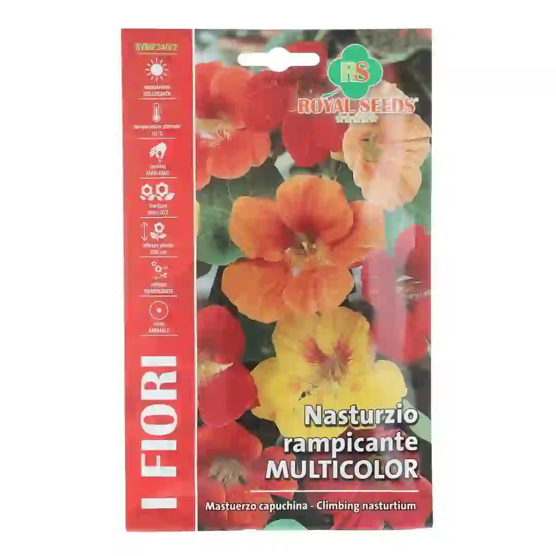 Royal Seeds Climbing Nasturtium Seed Pack
