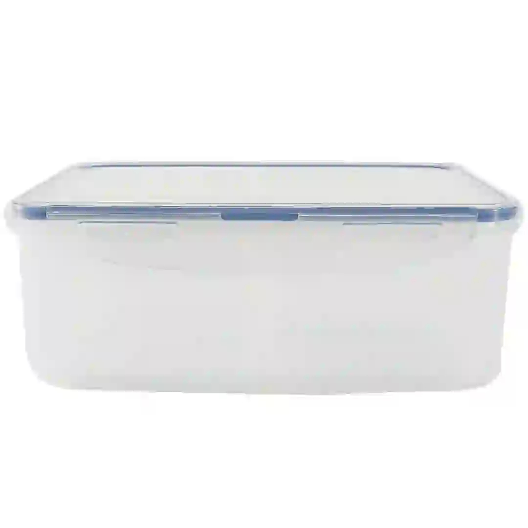 Lock & Lock Rectangular Plastic Food Container W/Divider (2.6 L)