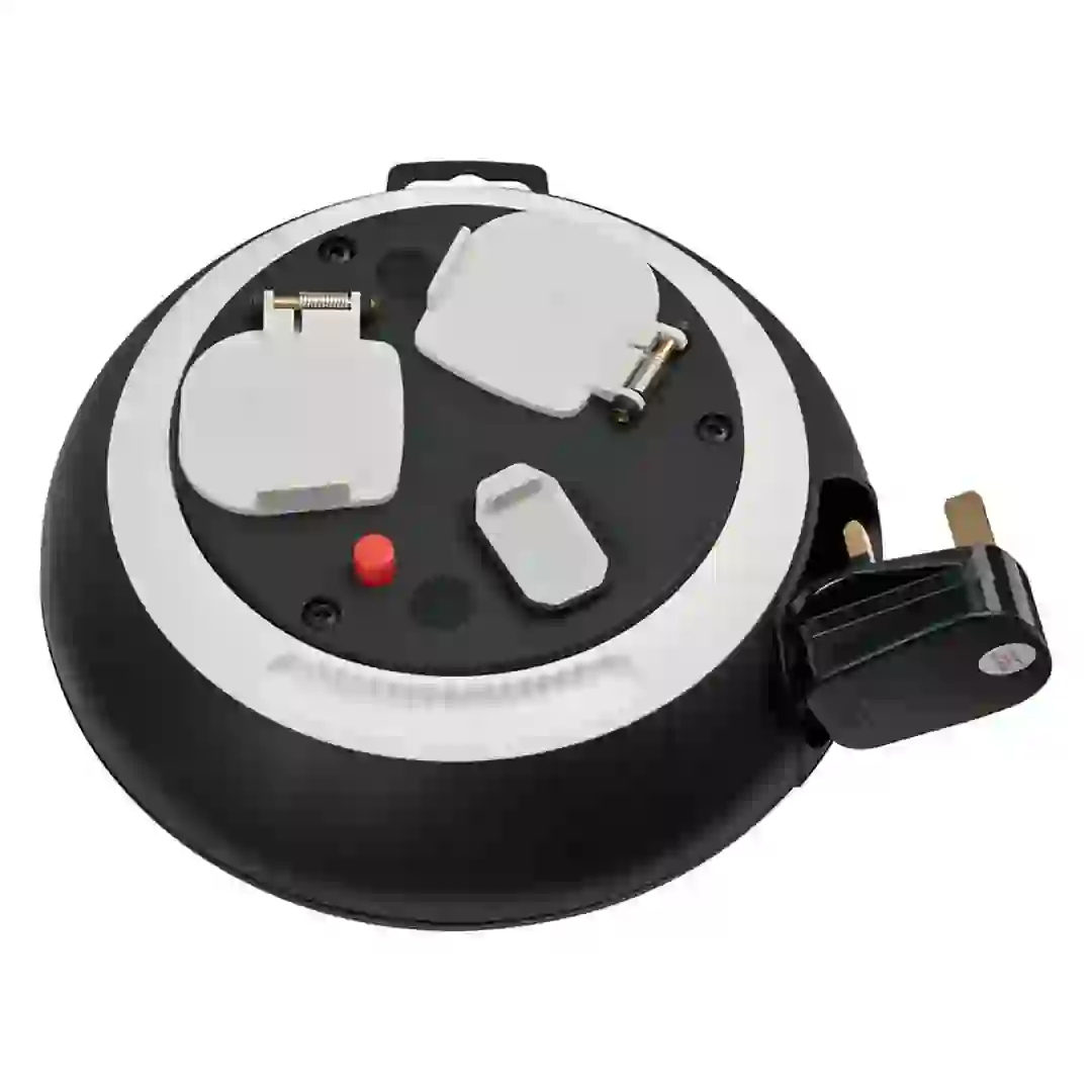Brennenstuhl Comfort-Line 2-Way Cable Box W/USB Sockets (3 m)